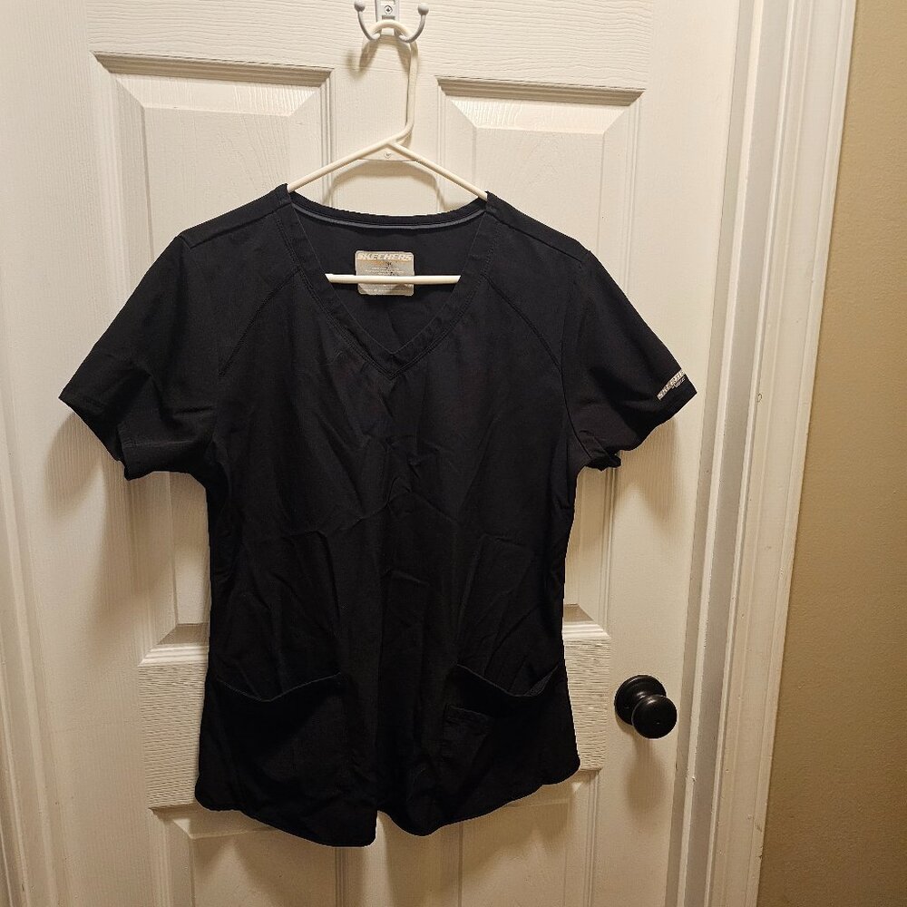 Sketchers Scrub Set - Black L